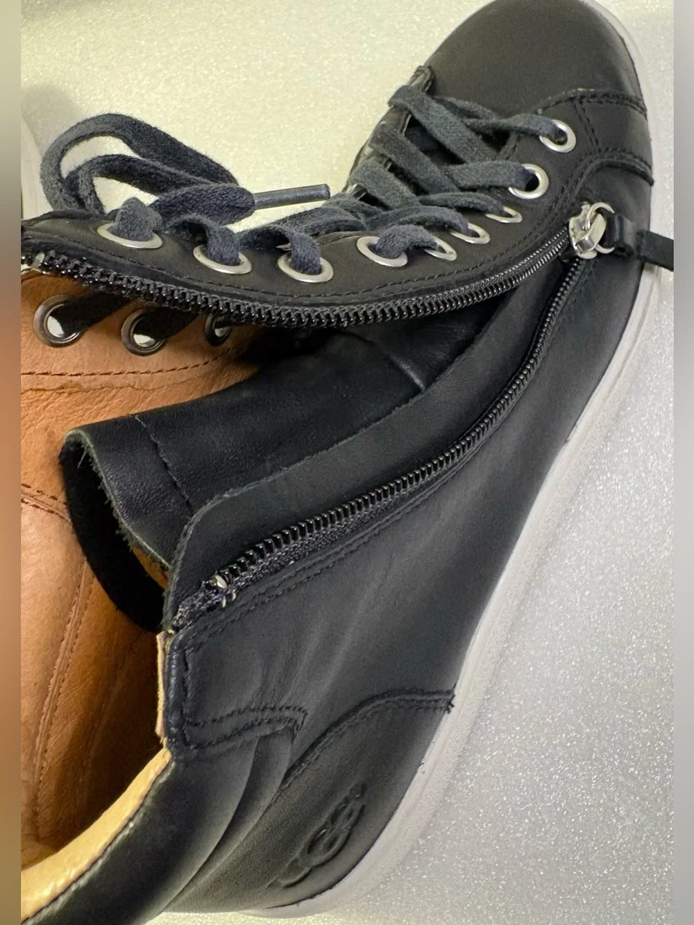 UGG black leather